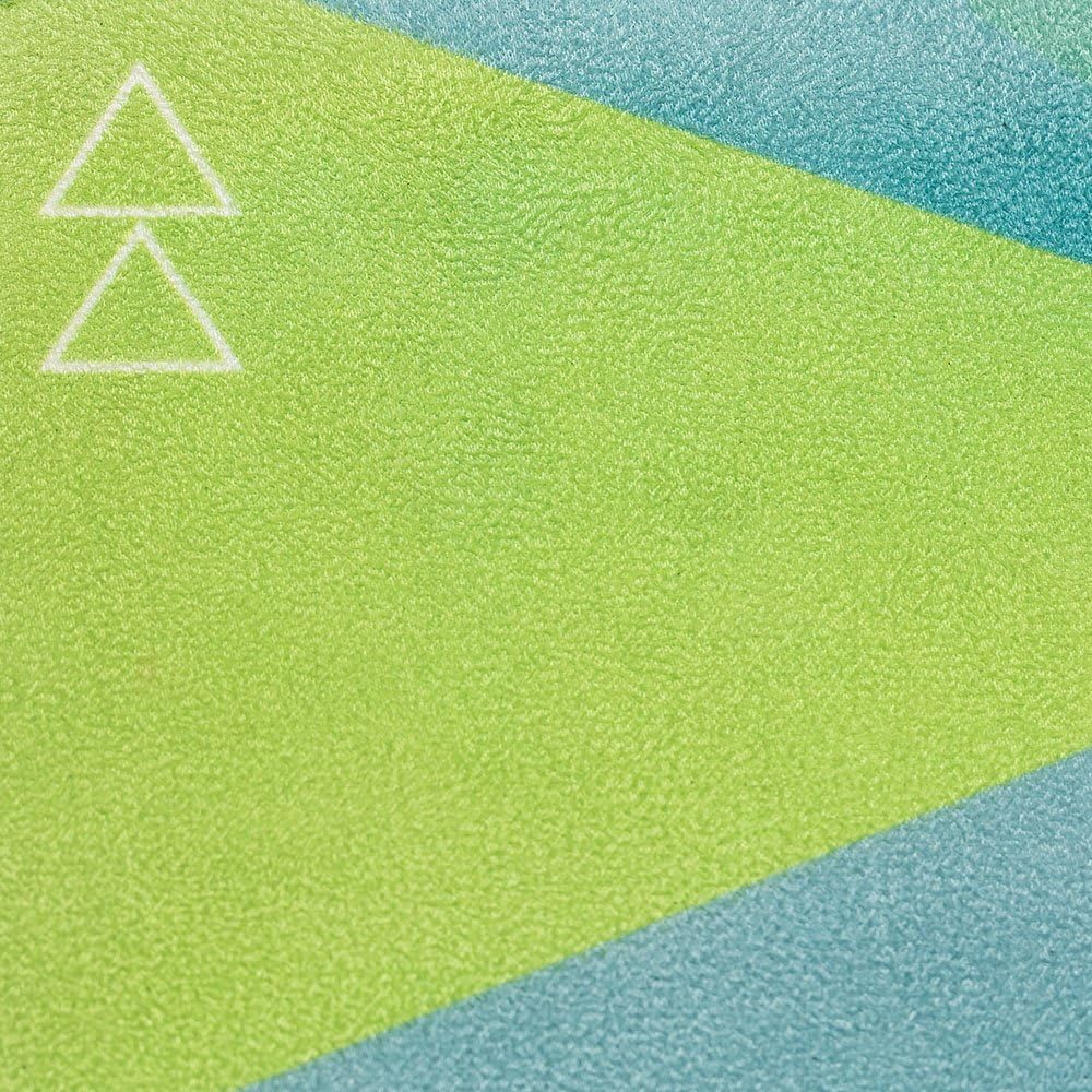 The Combo Yoga Mat | 2-in-1 Mat+Towel | Eco Luxury | Ideal for Hot Yoga, Power, Bikram, Ashtanga, Sweat | Studio Quality | Includes Carrying Strap!