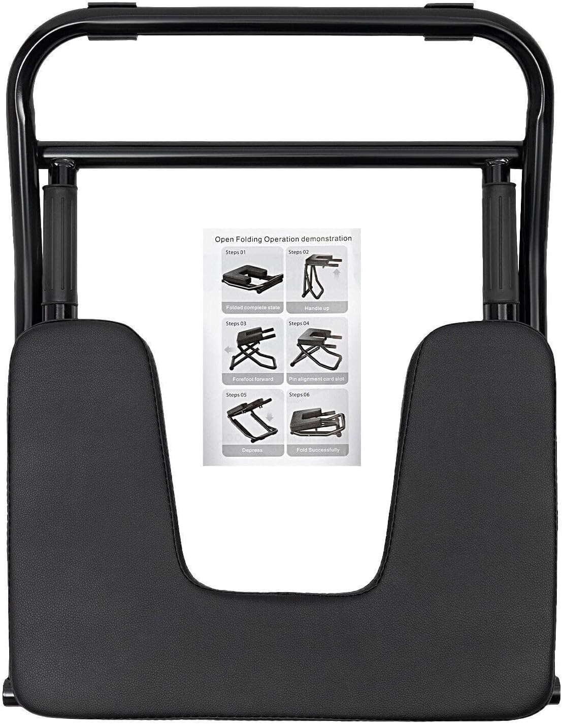 Yoga Headstand Bench Exercise Workout Fitness Training Chair Stand Equipment Black