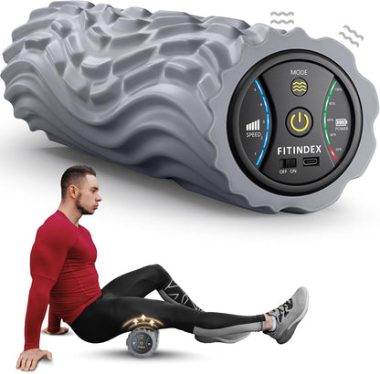 Vibrating Foam Roller for Exercise,5 Vibration Speeds,Rechargeable