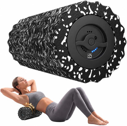 Vibrating Foam Roller for Exercise,5 Vibration Speeds,Rechargeable
