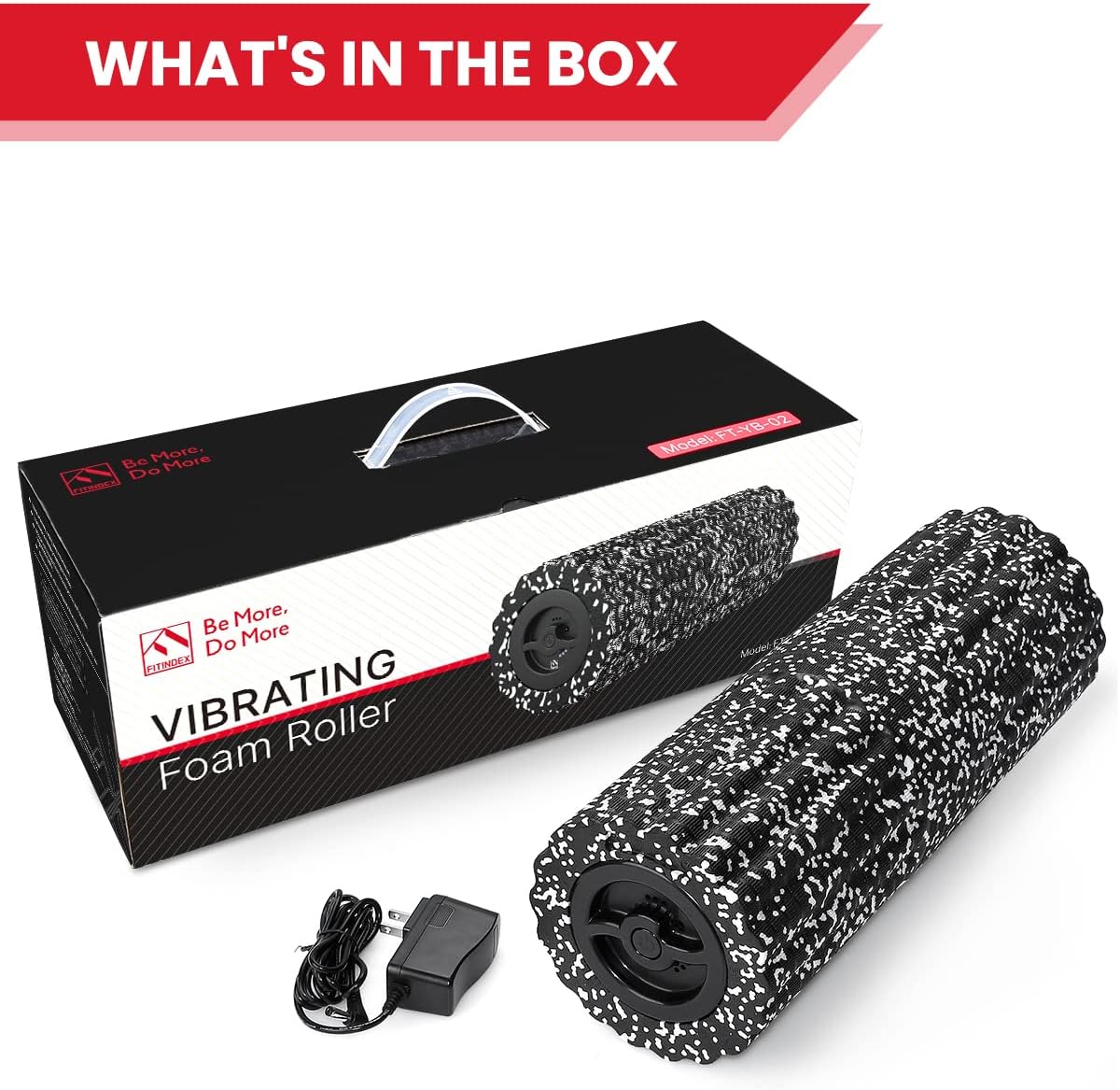 Vibrating Foam Roller for Exercise,5 Vibration Speeds,Rechargeable