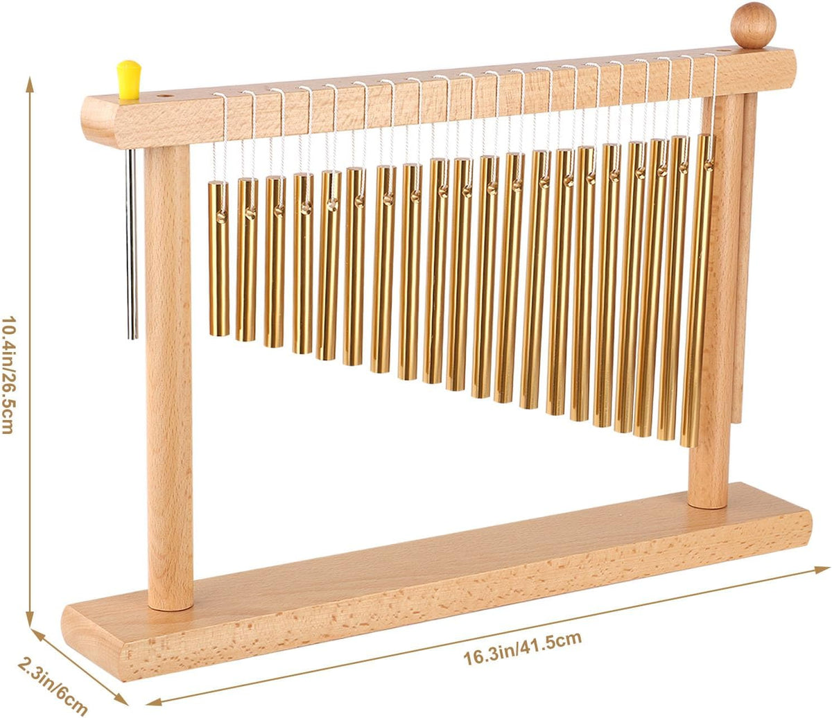 20 Tone Tabletop Wind Chime Hand Chime Sound Healing Instrument