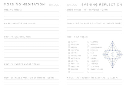 Gratitude: A Day and Night Reflection Journal (Inner World)