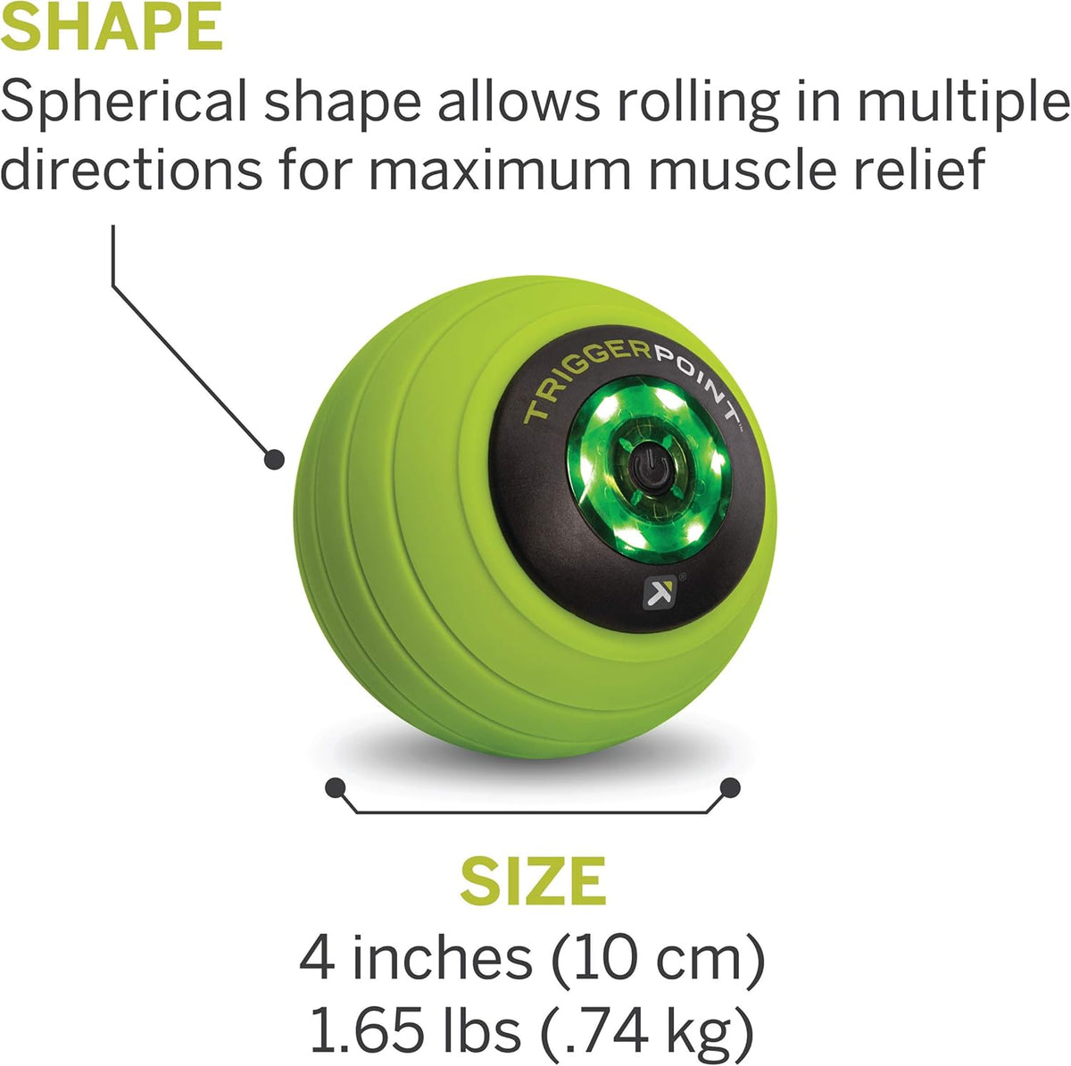 TRIGGERPOINT MB Vibe 3-Speed Vibrating Massage Ball