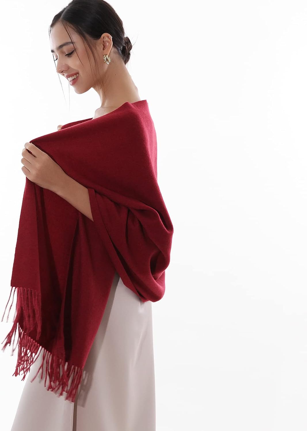 Winter Scarfs for Women Pashmina Shawls Wraps for Evening Dresses Large Warm Soft Scarves