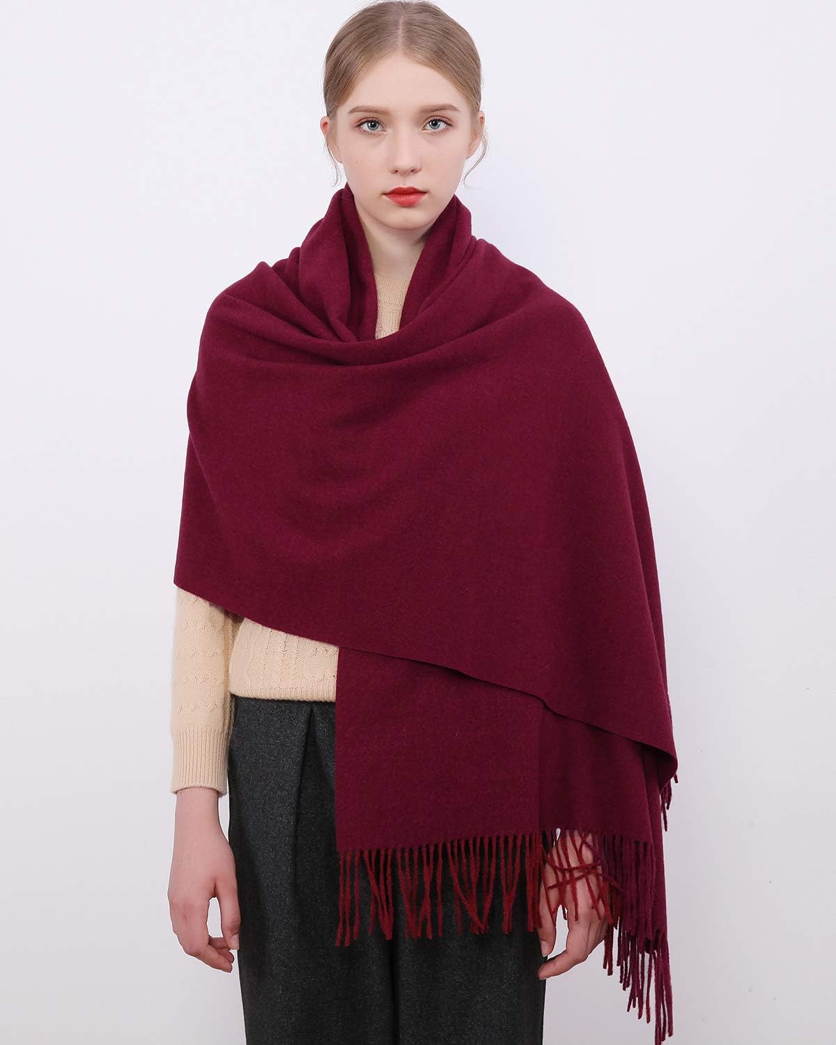 Winter Scarfs for Women Pashmina Shawls Wraps for Evening Dresses Large Warm Soft Scarves