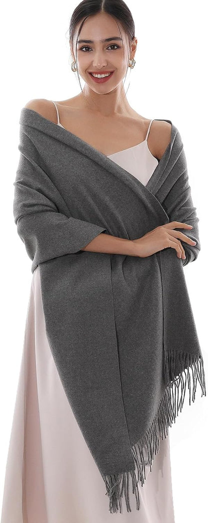 Winter Scarfs for Women Pashmina Shawls Wraps for Evening Dresses Large Warm Soft Scarves