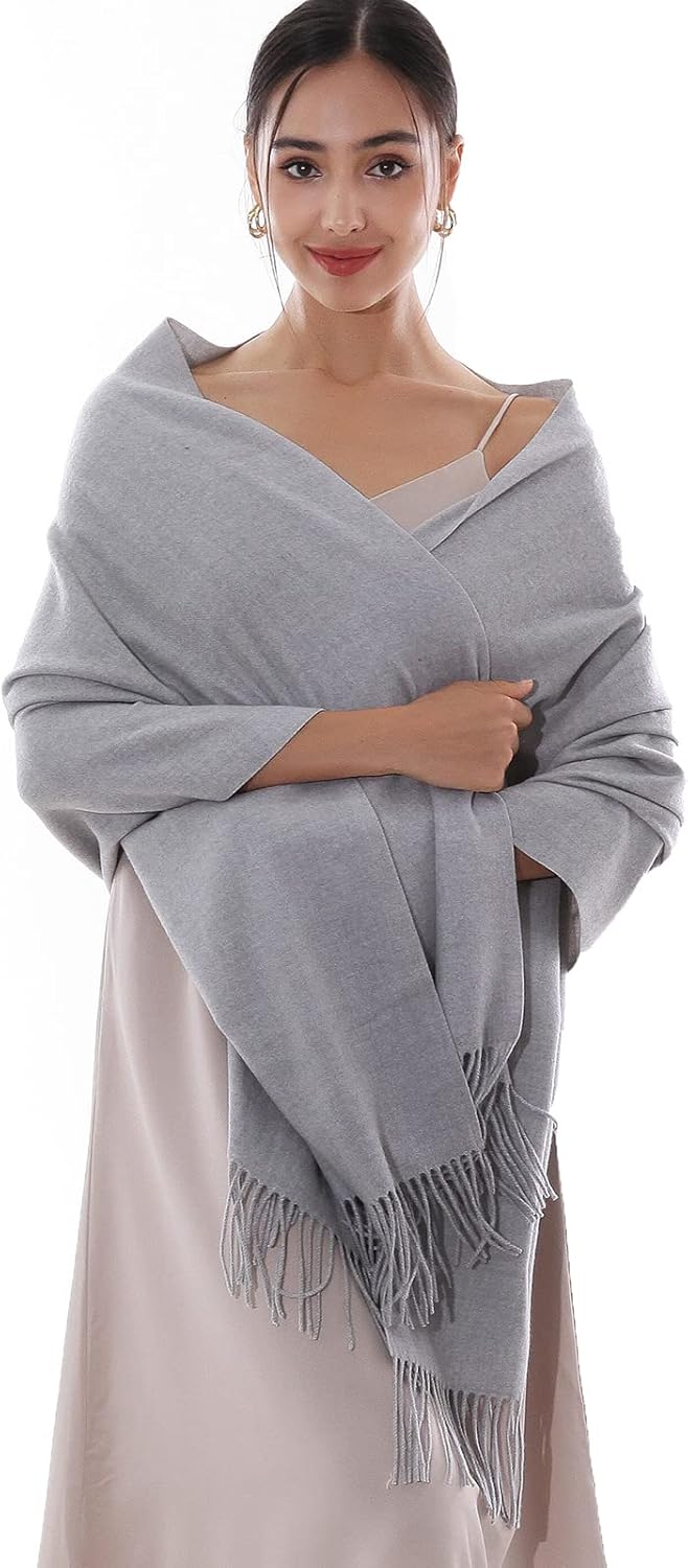 Winter Scarfs for Women Pashmina Shawls Wraps for Evening Dresses Large Warm Soft Scarves