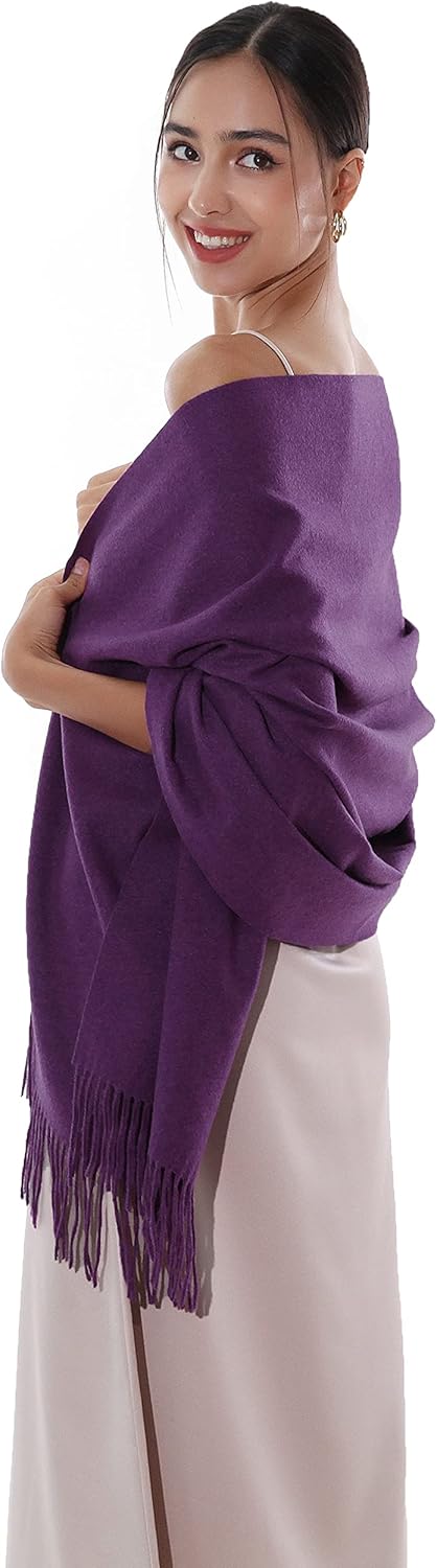 Winter Scarfs for Women Pashmina Shawls Wraps for Evening Dresses Large Warm Soft Scarves