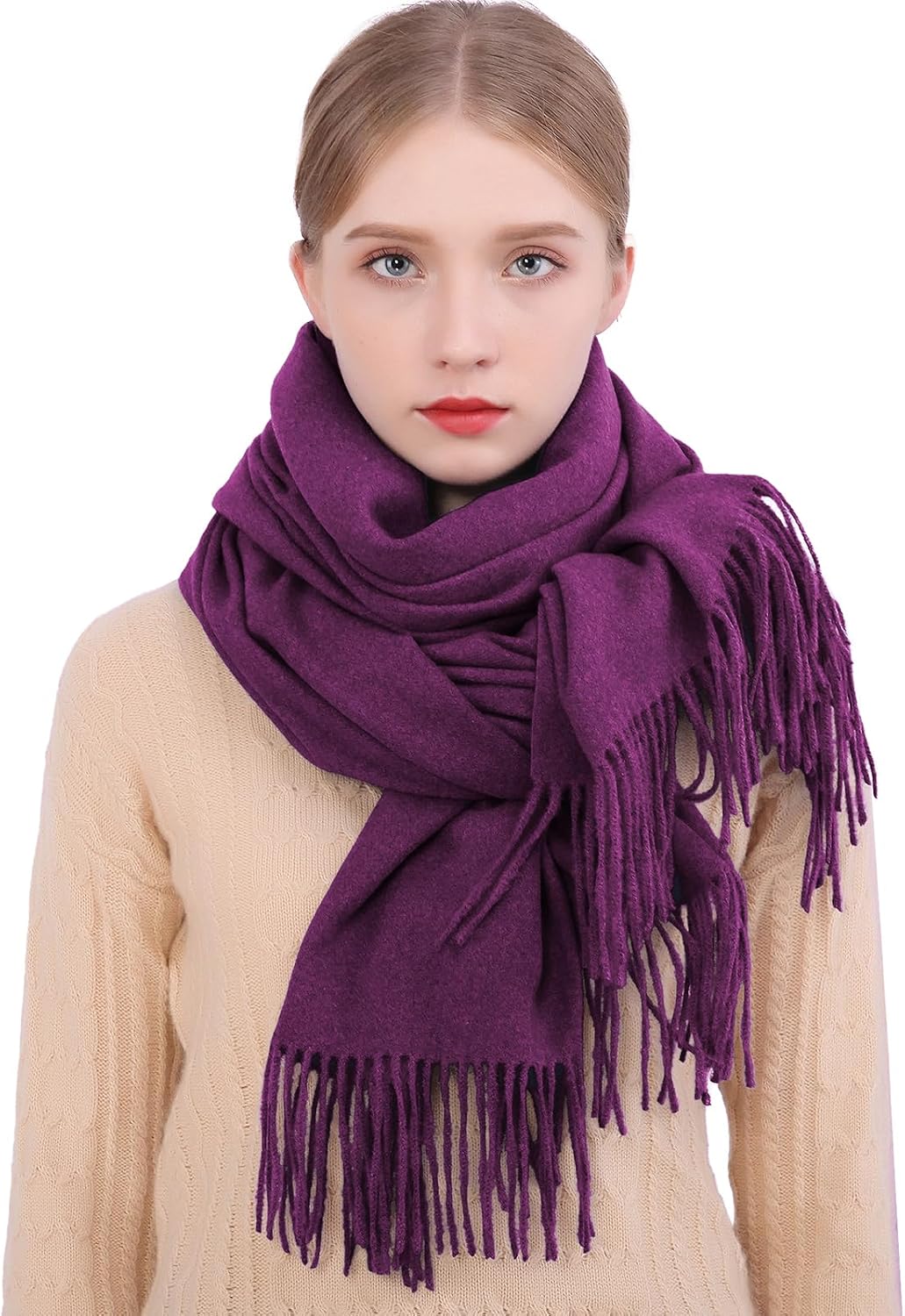 Winter Scarfs for Women Pashmina Shawls Wraps for Evening Dresses Large Warm Soft Scarves