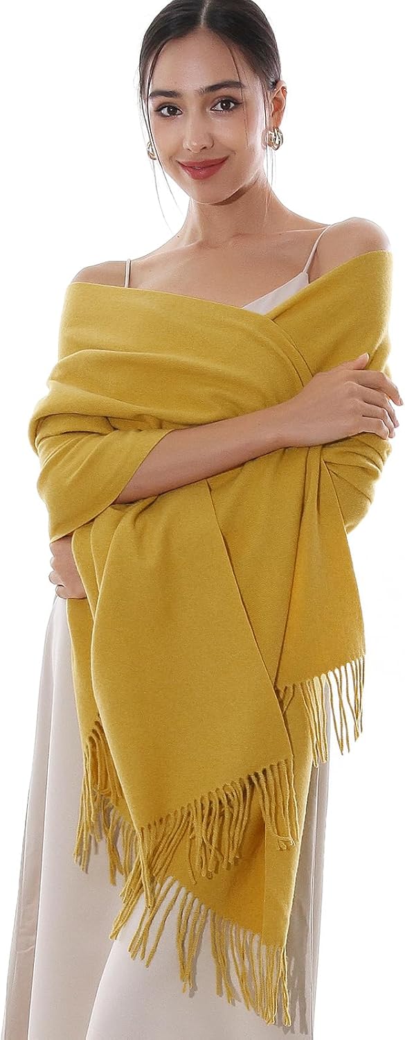 Winter Scarfs for Women Pashmina Shawls Wraps for Evening Dresses Large Warm Soft Scarves