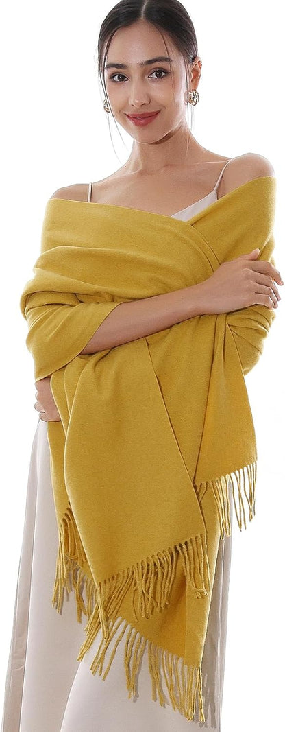 Winter Scarfs for Women Pashmina Shawls Wraps for Evening Dresses Large Warm Soft Scarves