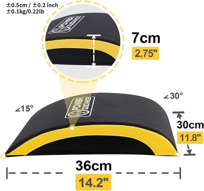 Ab Exercise Mat - Sit Up Pad - Abdominal & Core Trainer Mat for Full Range of Motion Ab Workouts