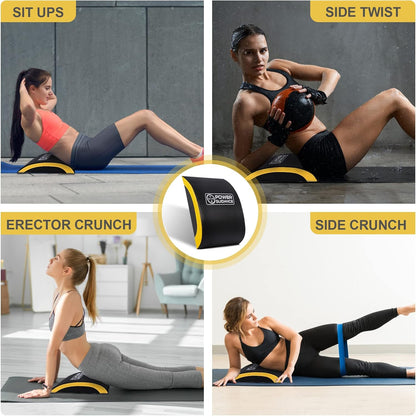 Ab Exercise Mat - Sit Up Pad - Abdominal & Core Trainer Mat for Full Range of Motion Ab Workouts