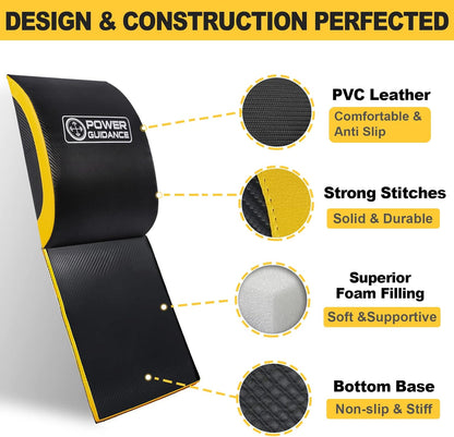 Ab Exercise Mat - Sit Up Pad - Abdominal & Core Trainer Mat for Full Range of Motion Ab Workouts