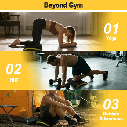 Ab Exercise Mat - Sit Up Pad - Abdominal & Core Trainer Mat for Full Range of Motion Ab Workouts