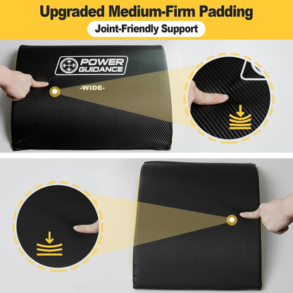 Ab Exercise Mat - Sit Up Pad - Abdominal & Core Trainer Mat for Full Range of Motion Ab Workouts