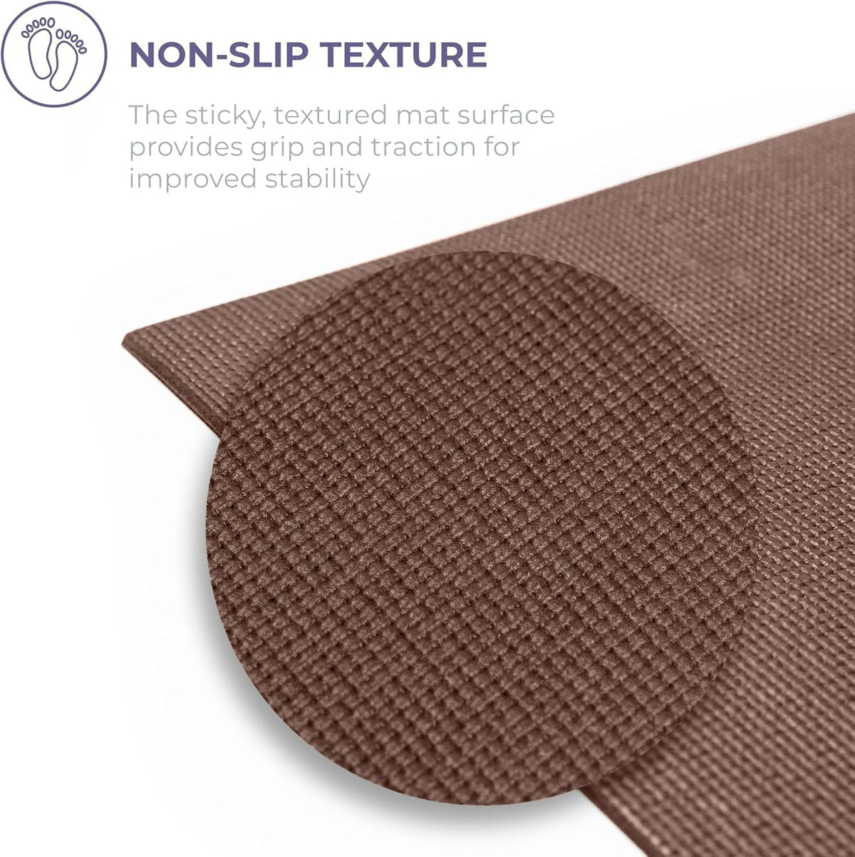 Voyage 5mm Thick Yoga Mat Roll, 50ft x 24in