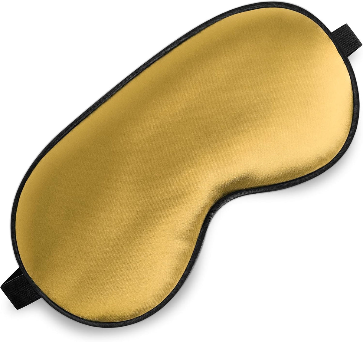 Silk Sleep Mask, Blackout Eye Mask for Sleeping with Adjustable Strap