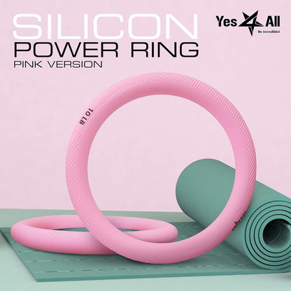 Power Ring 10lbs, Weight Ring, Weighted Circle, Kettlebell for Yoga Exercise, Aerobics, Home Fitness, Core Training