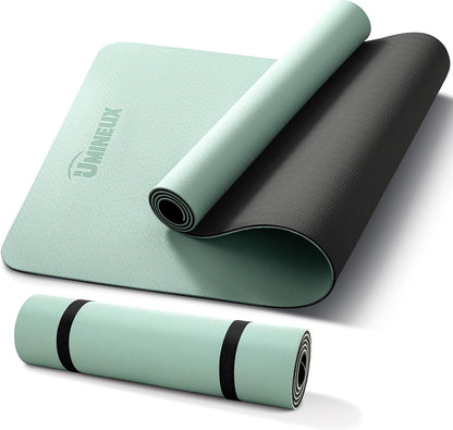 Non Slip Yoga Mat 72"x24" Exercise & Fitness Mat For Women and Men