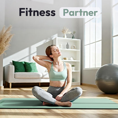 Non Slip Yoga Mat 72"x24" Exercise & Fitness Mat For Women and Men