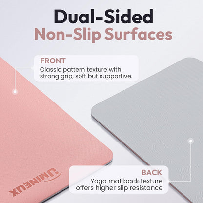 Non Slip Yoga Mat 72"x24" Exercise & Fitness Mat For Women and Men