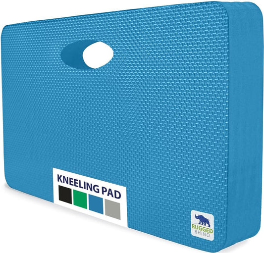 Extra Thick Foam Kneeling Pad for Gardening, Bright Blue