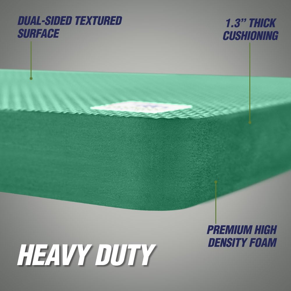 Extra Thick Foam Kneeling Pad for Gardening, Bright Blue