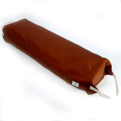 Yoga Bolster, with Cotton Canvas Pillowcase Included