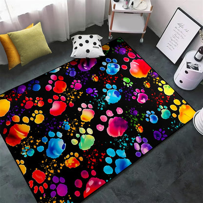 Video Game Rug - Gaming Themed Rug Gamepad Controller Area Rugs for Bedroom Gaming Carpet for Boys Game Carpet for Playrooms Bedroom Doormat Yoga Mats