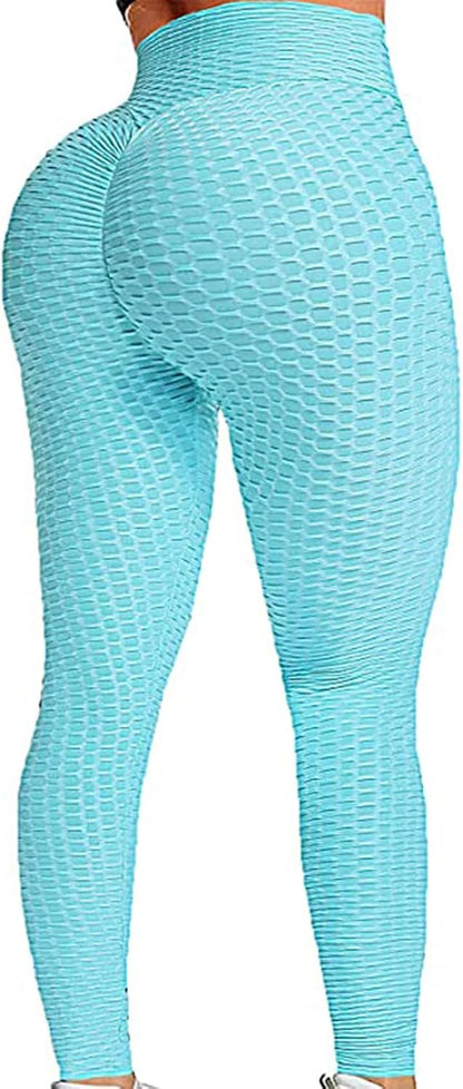 Butt Lifting Leggings for Women Tummy Control Workout Yoga Pants High Waisted Scrunch Booty Gym Tights