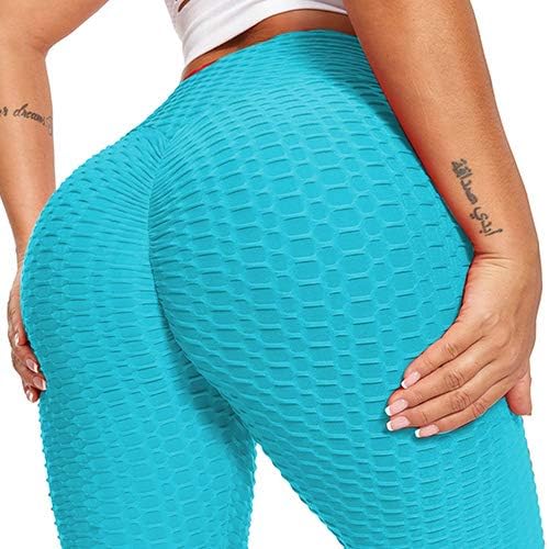 Butt Lifting Leggings for Women Tummy Control Workout Yoga Pants High Waisted Scrunch Booty Gym Tights