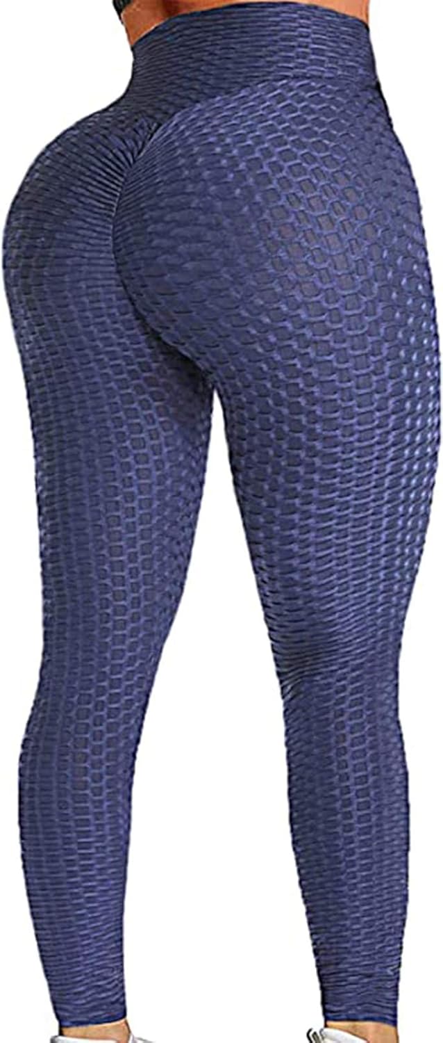 Butt Lifting Leggings for Women Tummy Control Workout Yoga Pants High Waisted Scrunch Booty Gym Tights