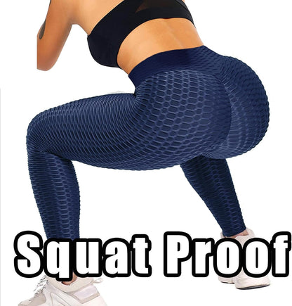 Butt Lifting Leggings for Women Tummy Control Workout Yoga Pants High Waisted Scrunch Booty Gym Tights