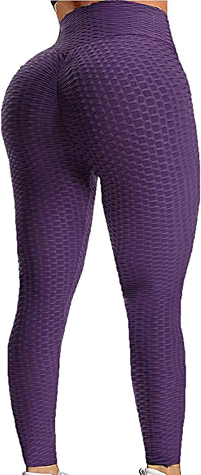 Butt Lifting Leggings for Women Tummy Control Workout Yoga Pants High Waisted Scrunch Booty Gym Tights