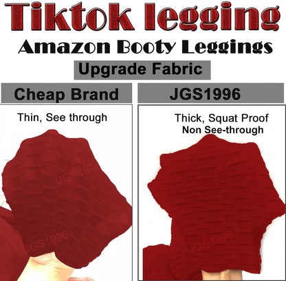 Butt Lifting Leggings for Women Tummy Control Workout Yoga Pants High Waisted Scrunch Booty Gym Tights