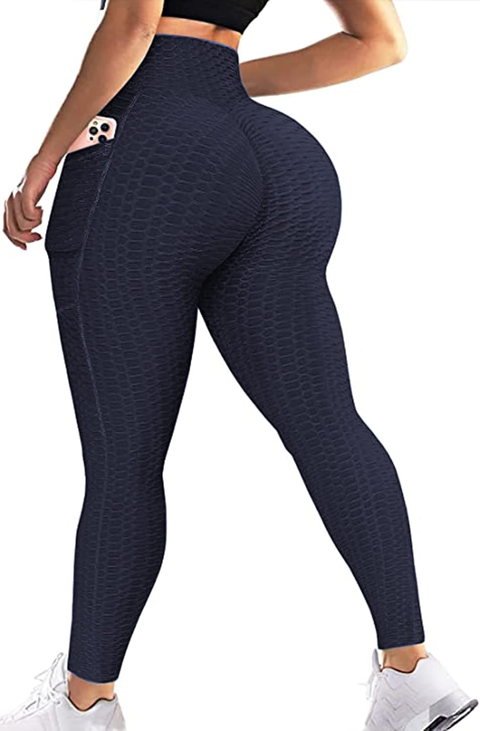 Butt Lifting Leggings for Women Tummy Control Workout Yoga Pants High Waisted Scrunch Booty Gym Tights
