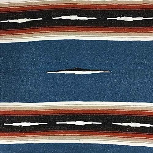 Open Road Goods Mexican Diamond Blanket - XL Heavyweight Yoga Blanket – Handmade in Mexico - Thick Boho Serape Saltillo Style Throw for Beach, Picnic, Home, Camping and More! (Harvest Moon)