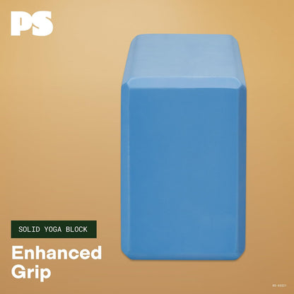 Solid EVA Yoga Block, 4"x6"x9" Brick (Periwinkle) | EVA Foam | Lightweight | Balance, Alignment & Flexibility
