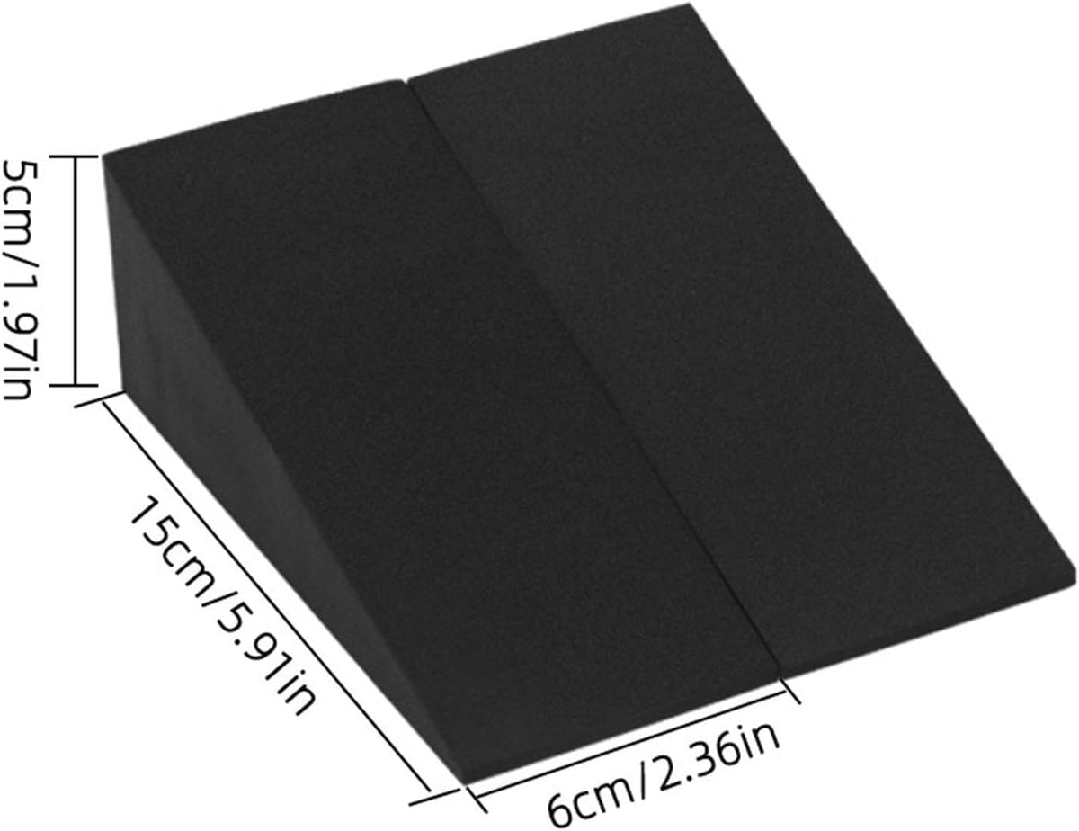 2X Yoga Wedge Squat Wedge Block Slanting Board Improve Lower Leg Strength Slant Board Calf Stretcher for Foot Stretching