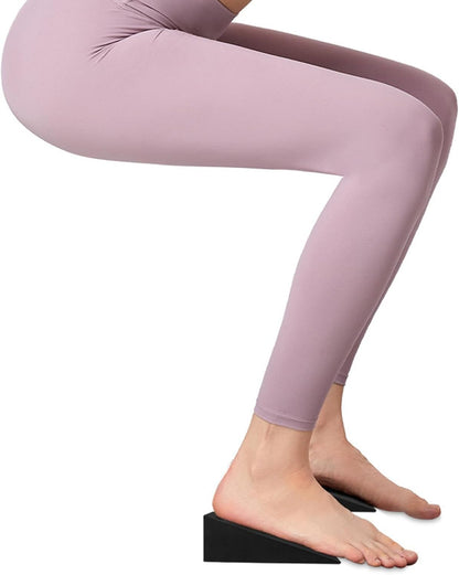 2X Yoga Wedge Squat Wedge Block Slanting Board Improve Lower Leg Strength Slant Board Calf Stretcher for Foot Stretching