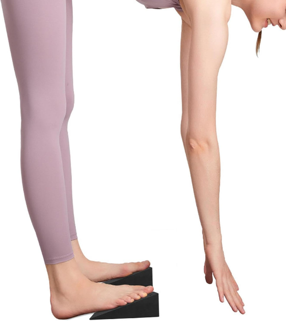 2X Yoga Wedge Squat Wedge Block Slanting Board Improve Lower Leg Strength Slant Board Calf Stretcher for Foot Stretching