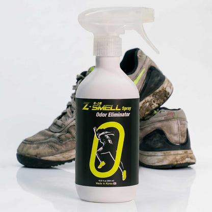 Z-Spray Odor Eliminator On-the-Go Spray – Unscented Deodorizer for Shoes, Pets, Gear, Car & Home – Lasting Smell Remover, Safe for Kids & Animals – Made without Harsh Chemicals – 100mL