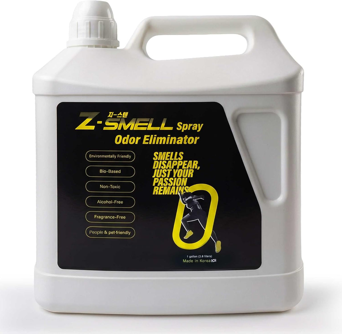 Z-Spray Odor Eliminator On-the-Go Spray – Unscented Deodorizer for Shoes, Pets, Gear, Car & Home – Lasting Smell Remover, Safe for Kids & Animals – Made without Harsh Chemicals – 100mL