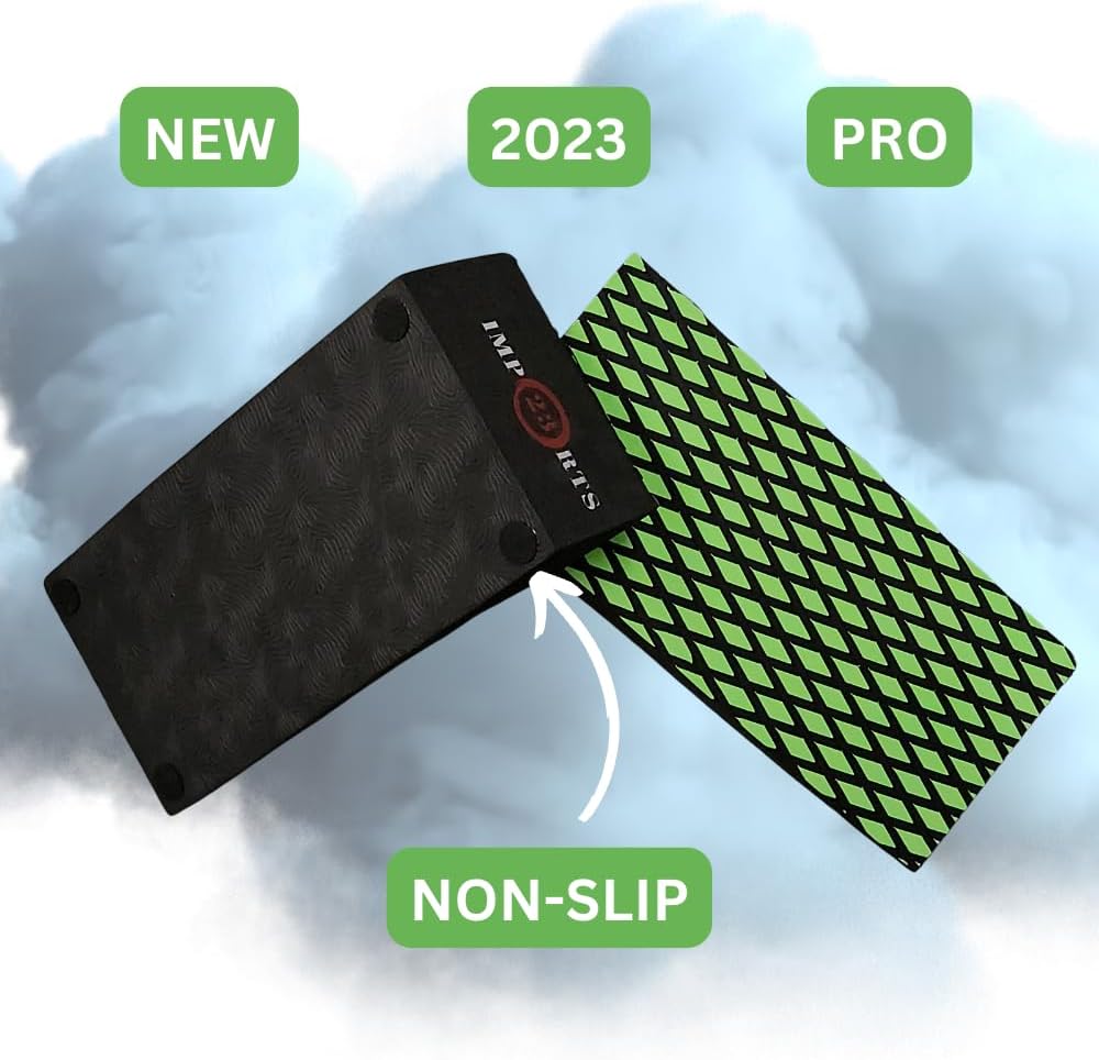 NEW High-Quality EVA Foam Squat Wedge Blocks Lightweight Squat Wedge Block For Yoga, Calf Stretching, Weight Lifting Slant Board Gym Wedges For Heel Elevated Squats 40% Stronger Odorless