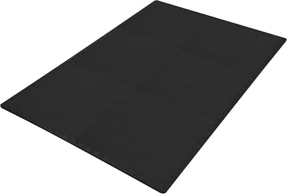 Puzzle Exercise Mat 1" Thick, EVA Interlocking Foam Floor