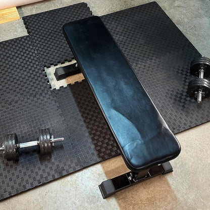 Puzzle Exercise Mat 1" Thick, EVA Interlocking Foam Floor