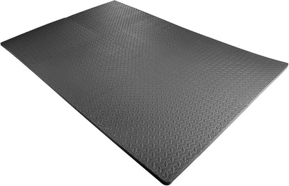 Puzzle Exercise Mat 1" Thick, EVA Interlocking Foam Floor