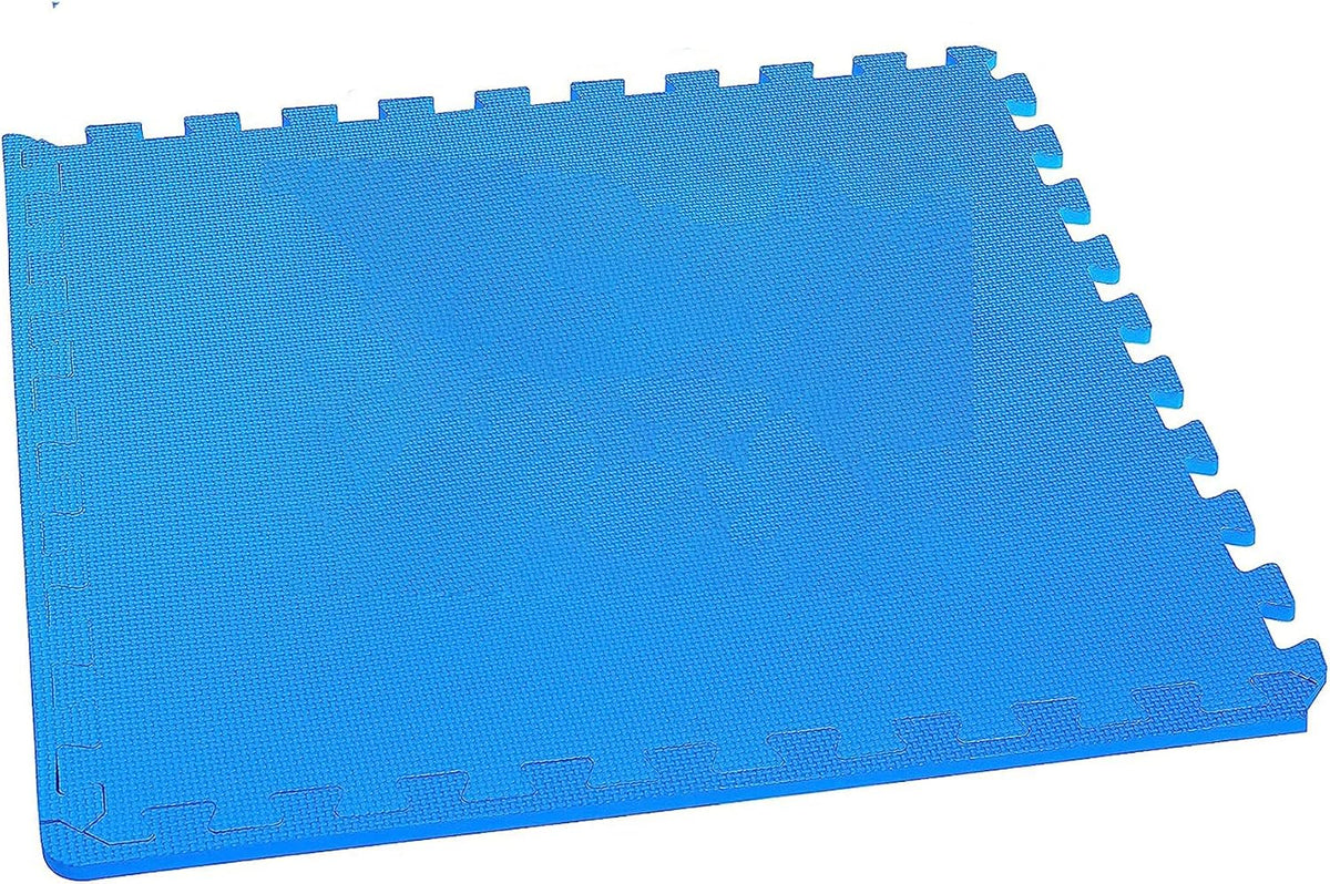 Puzzle Exercise Mat 1" Thick, EVA Interlocking Foam Floor